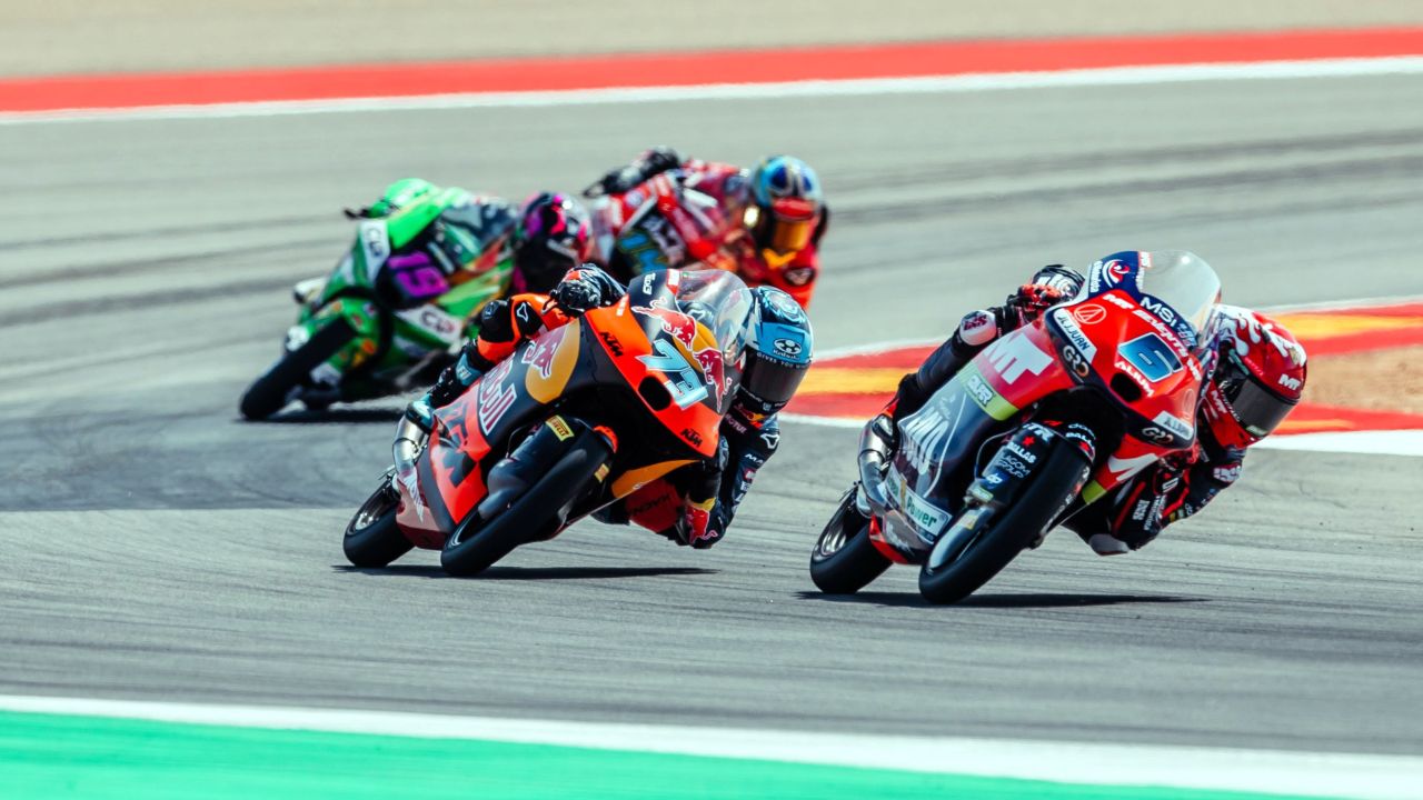 RED BULL KTM TECH3 SETTLES WITH 3 POINTS FROM PERRONE, ROULSTONE UNLUCKY WITH TECHNICAL ISSUE