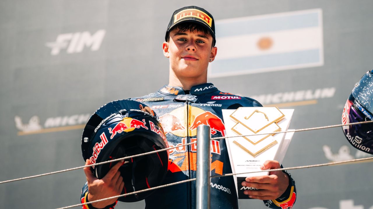 PERRONE TAKES SECOND MOTO3™ PODIUM IN EPIC P2 FINISH AT BALATON PARK, ROULSTONE SOLID WITH A TOP 10